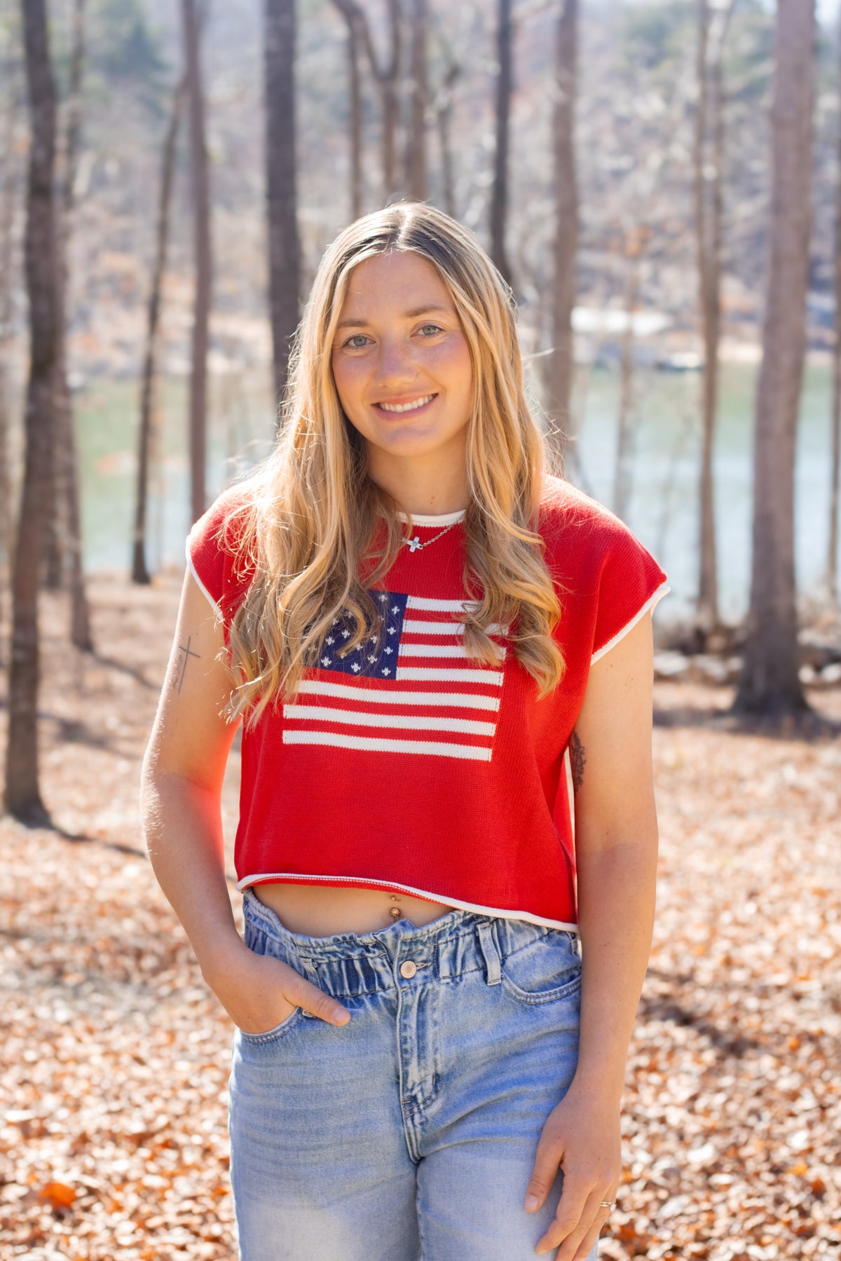 Land of Free- Knitted Sweater