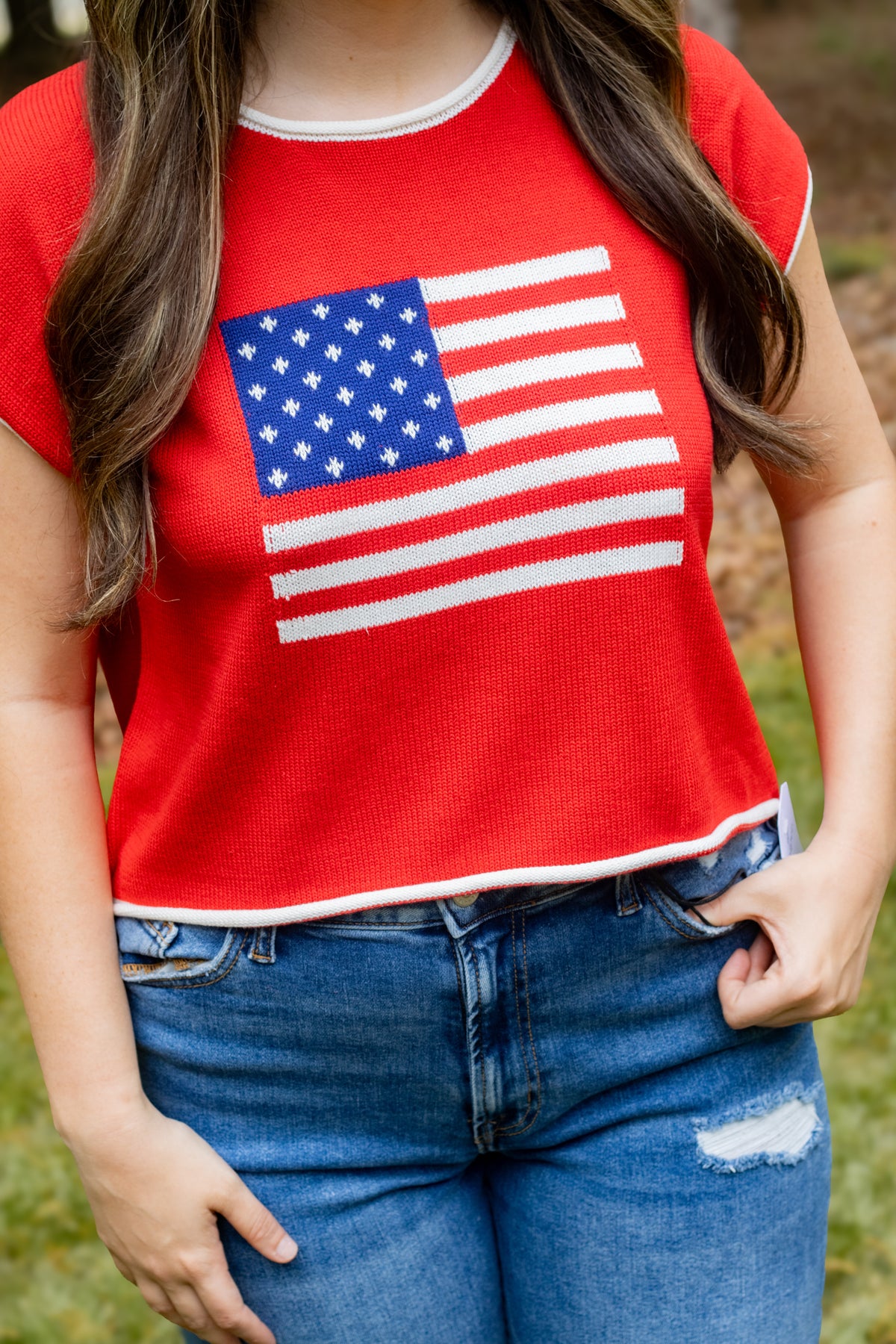 Land of Free- Knitted Sweater