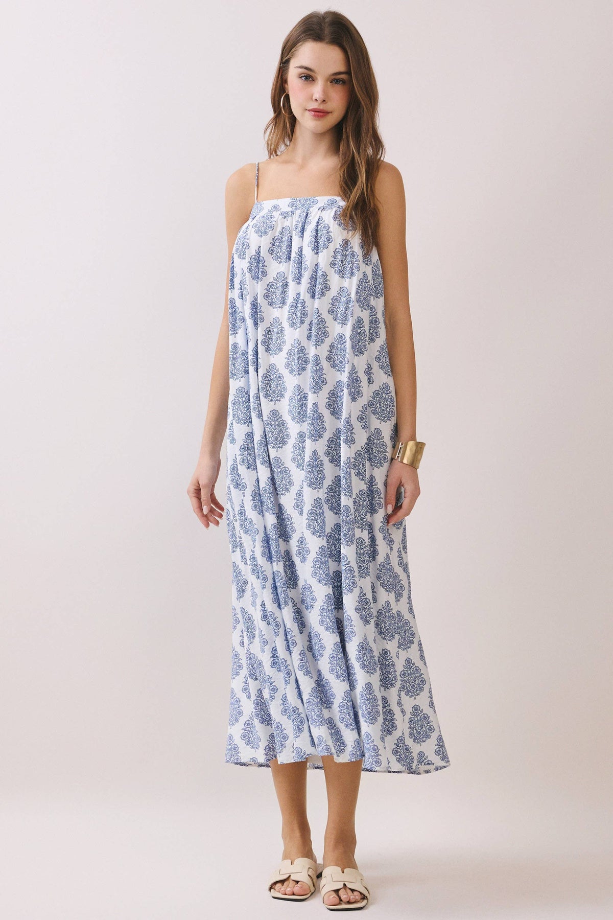 The Summer Flowy Maxi Dress:
