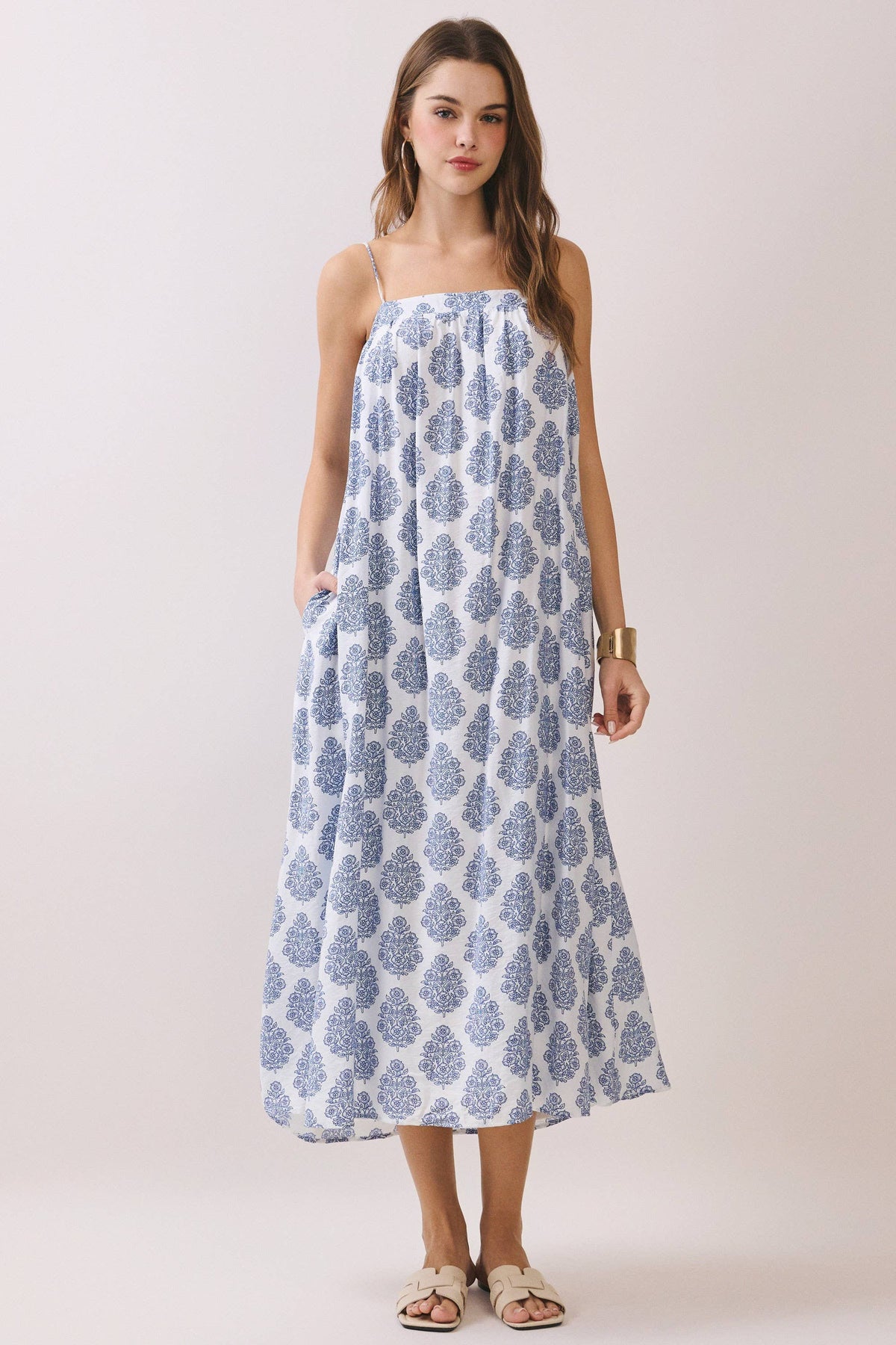 The Summer Flowy Maxi Dress: