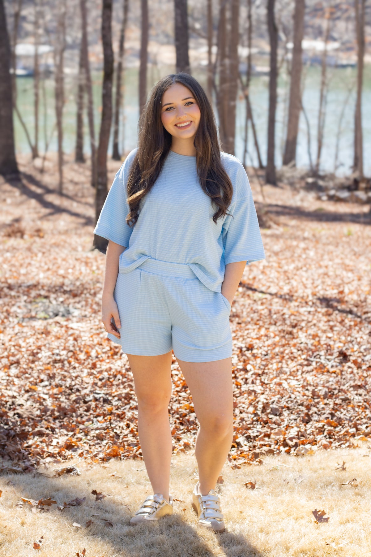 go-to striped set