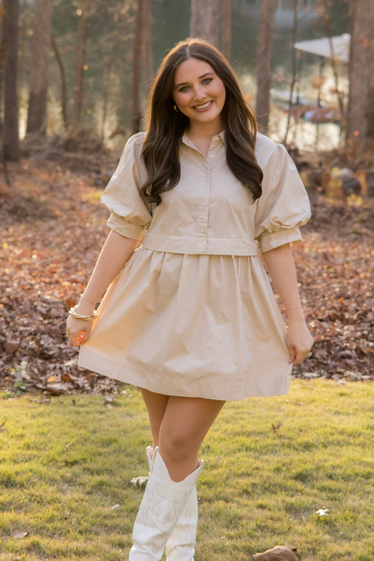 The Signature Collared Dress