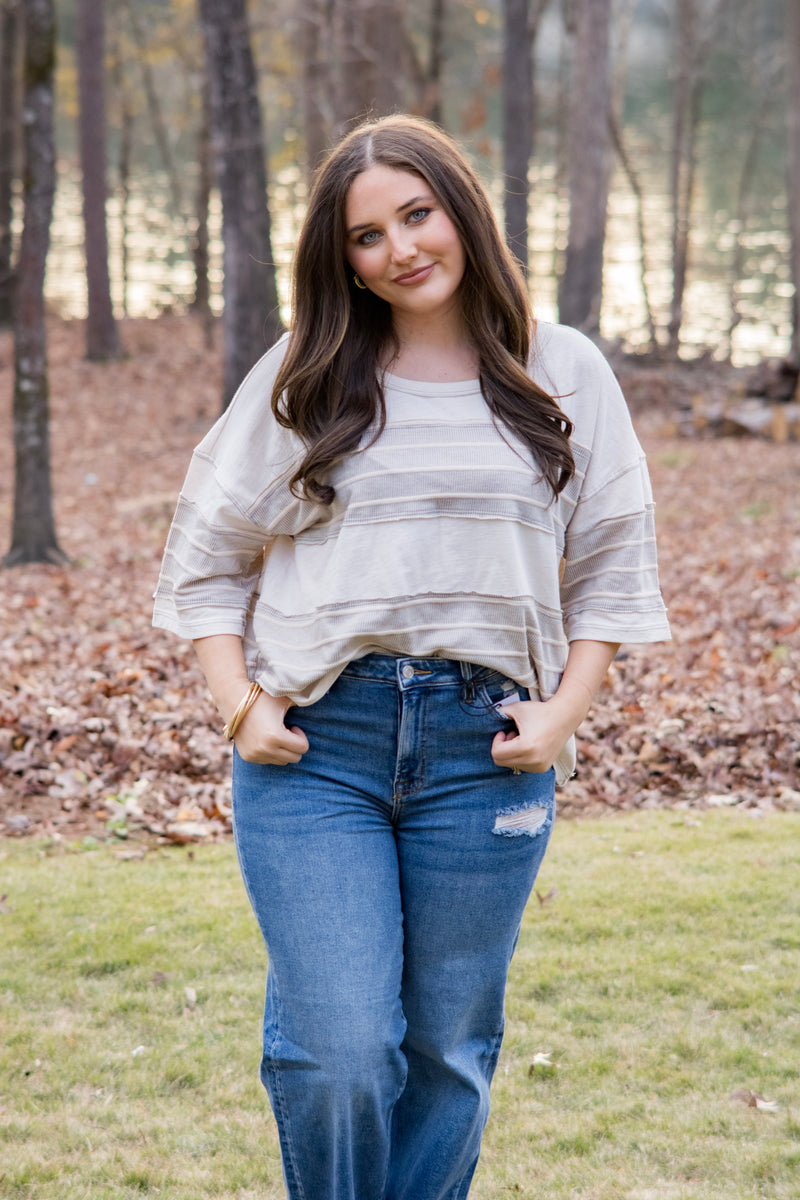 Everyday Stripe Essential Tee