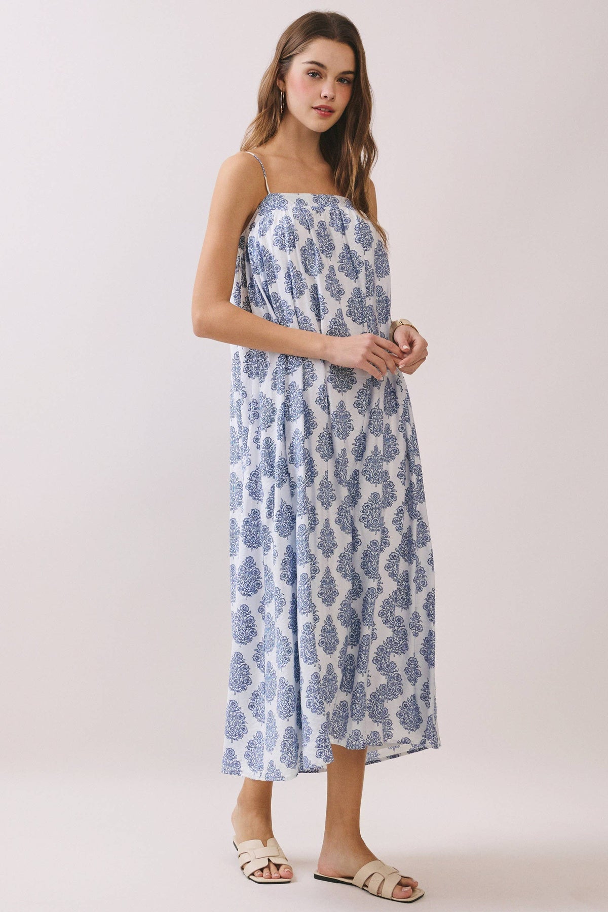 The Summer Flowy Maxi Dress: